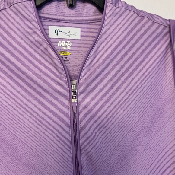 Greg Norman Sleeveless Zip shirt - Picture 4 of 6